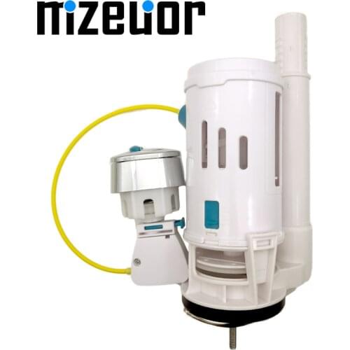 Top of the toilet tank Line Cable Connected Dual-flush push button type toilet repair kit Suitable for one-piece toilet