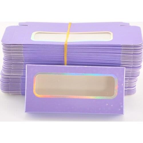 Eyelash Boxes Wholesale Eyelashes Box Package Lash Boxes Packaging Custom Rectangle Paper Box Cardboard Makeup Cases Vendors
