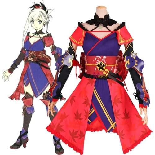 Game anime Fate Grand Order Saber Miyamoto Musashi Cosplay Costume Dress FGO Uniform Outfit Costumes For Women