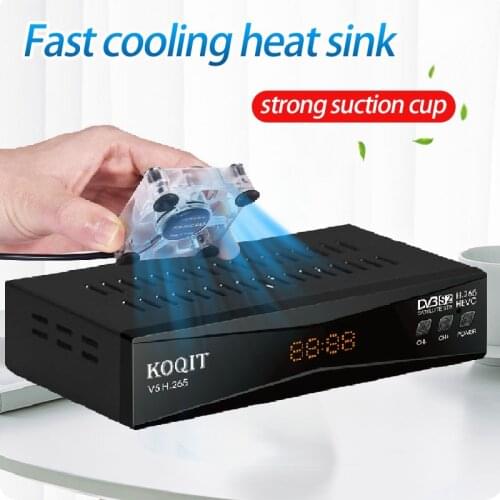 Cooler 5V USB Power Fan Heat Sink Cooling Fan for Android TV Box Set Top Box Mobile Phone Suction Cup