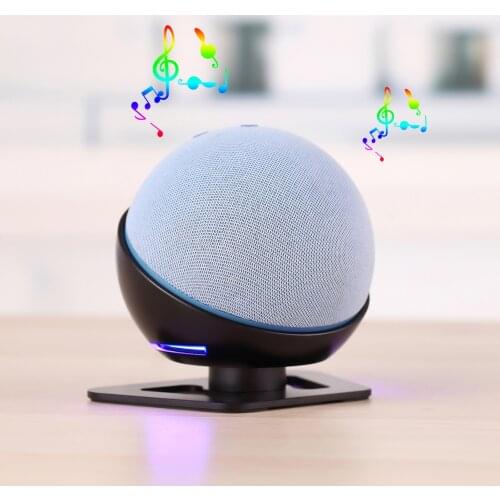 Desktop Stand Table Holder For Echo Dot 4 Generation Stand Bracket Mount For Smart Home Voice Assistants Speaker Accessories