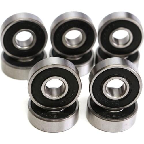 608 2RS Ball Bearing ABEC-5 8X22X7 mm Deep Groove Steel Sealed Ball Bearings 608RS Z3V3 608-2RS 608rs Bearing