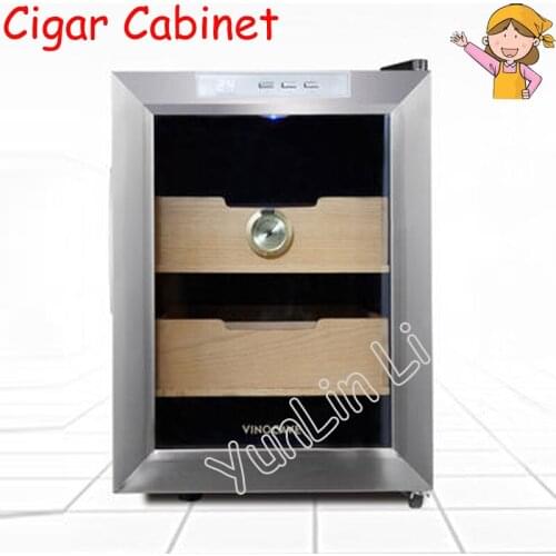 Electronic Cigar Cabinet Constant Temperature Humidity Cigar Cabinet Household Low Noise & Large Capacity Cigar Cabinet SC-12AH