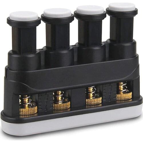Guitar Finger Exerciser Adult Adjustable 4Lb-7Lb Fitness Gym Equipment ABS Piano Finger Power Trainer Hand Grip Gripper Tools