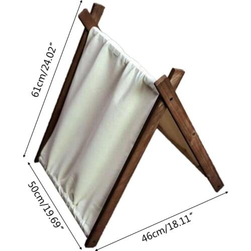 1 Pc Infant Photograph Props Newborn Small Small Tent Handmade Baby Photo Shooting Cotton Cloth Canopy for Fotografia Posing