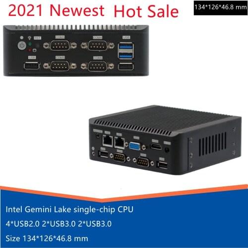 2021 Newest 6COM MINI PC Intel Gemini Lake single-chip CPU J4125 N5000 Processor DDR4