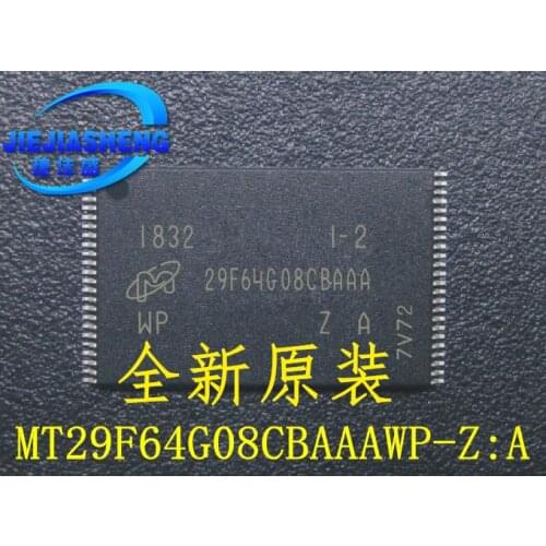 5pieces MT29F64G08CBAAAWP-Z:A 8GB