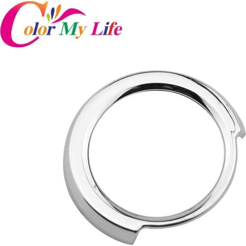 Color My Life Car Ignition Engine Start Stop Key Cover Ring Trim Sticker For BMW X1 F48 1 2 Series F20 118i 120i F22 F23 F45