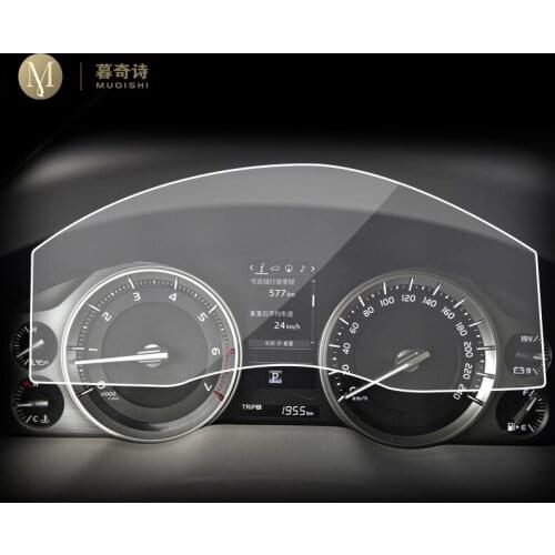 For Toyota LAND CRUISER 2016-2021 Car nterior Instrument panel membrane LCD screen TPU protective film Anti-scratch Speedometer