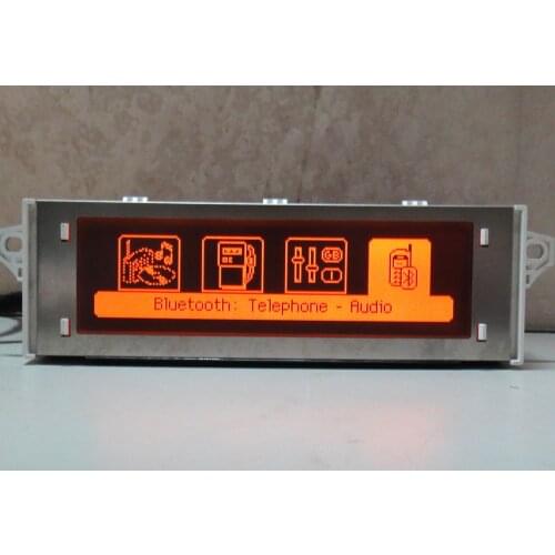 Red Screen Support USB Bluetooth 4 menu Display Red 12 pin Original Multi-function for Peugeot 307 407 408 citroen C4 C5