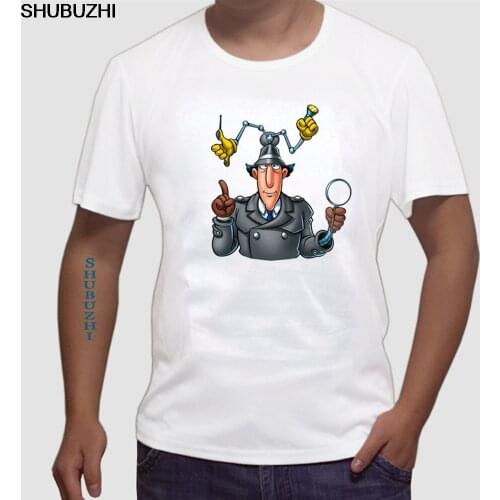 T Shirt Fashion Custom Summer Inspector Gadget Cgi-animated Tv Series Short Sleeve Toddler Tee Toddler Tshirts euro size