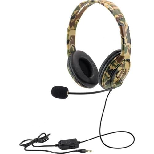 Headphone Excellent Sound Comfortable to Wear Ergonomic Gaming Stereo Head-mounted Headset for Gaming noise reduction