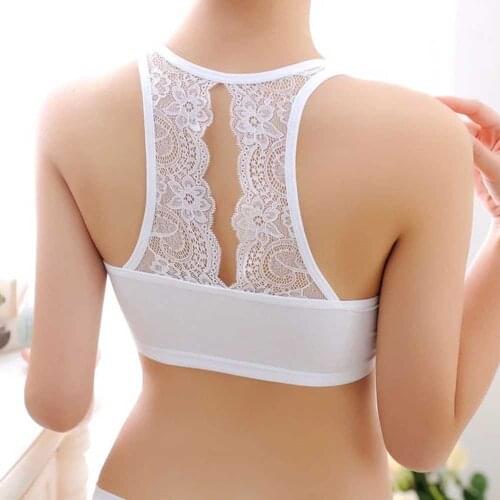 Young Girls Underwear Lace Training Bras For Girls Teen Undergarments Kids Lingerie Girl Sport Bra 10 12 14 Years