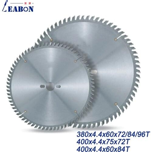 Wood Round Saw Cutting Blade Sawmill with Tungsten Carbide Tipped Cutting Woodworking and Carpentry Tools 380 400mm 72/84/96T