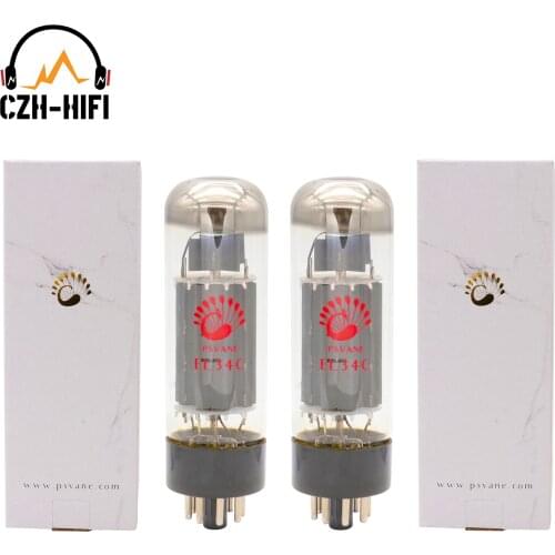 Brand New Psanve HiFi EL34C Vacuum Tube EL34 Valve Electron Power Lamp for Vintage Audio Amplifier DIY for Original Factory