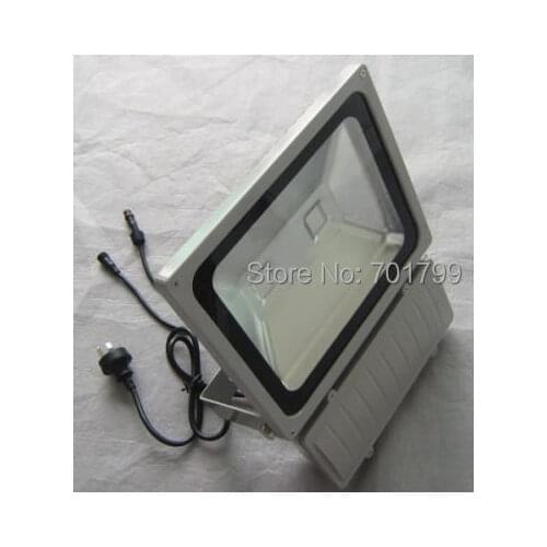 120W RGB DMX flood light,AC85-265V input;can be controlled by dmx controller directly;size:L368XW285XH110