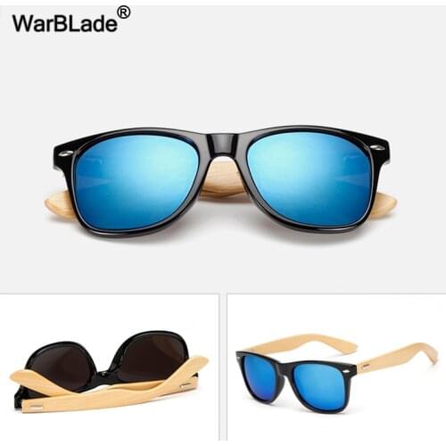 WarBLade Original Wood Sunglasses Men Bamboo Foot Sunglasses Fashion Women Brand Design Sun Glasses Shades glasses 2018 Handmade