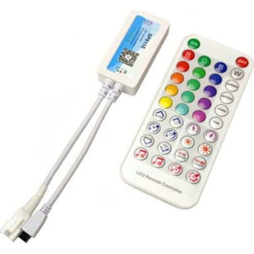 SP611E Bluetooth Music controller For WS2812B WS2811 AddressAble Led Strip Living Room and Bedroom Atmosphere DC5-12V