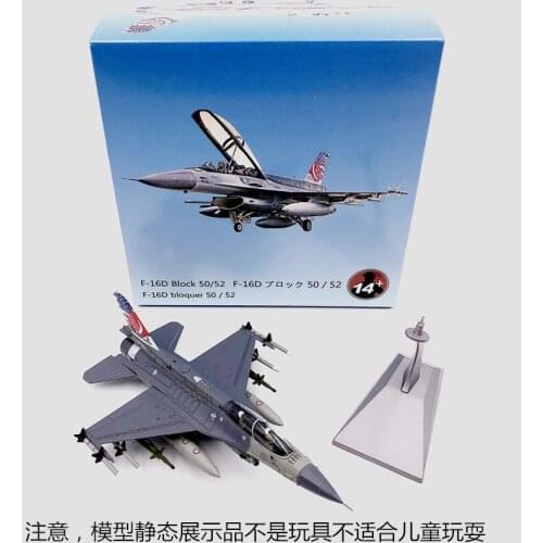 1:72 Scale Singapore Air Force F-16D BLOCK 52 Fighter Diecast Metal Airplane Plane Aircraft Model Toy