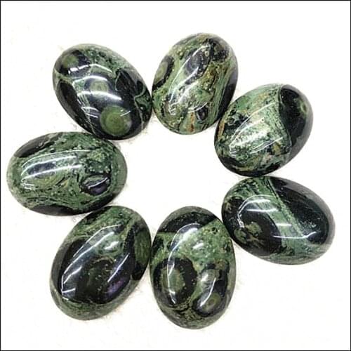 10pcs nature polar jad stone cabochons nice oval shape for charms pendants making accessories 18x25mm top fashion beads