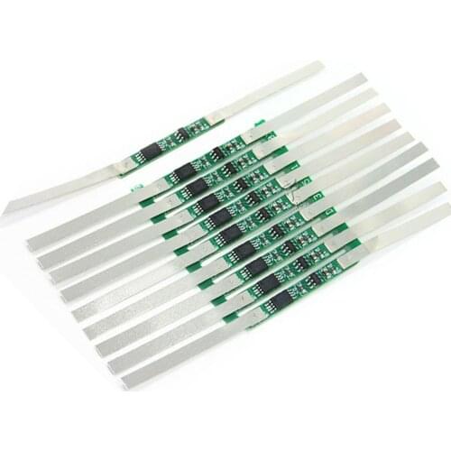 18650 Lithium Battery 3.7V Long Strip Protection Board Plus Nickel Belt Overcurrent 5-6A Battery Accessories