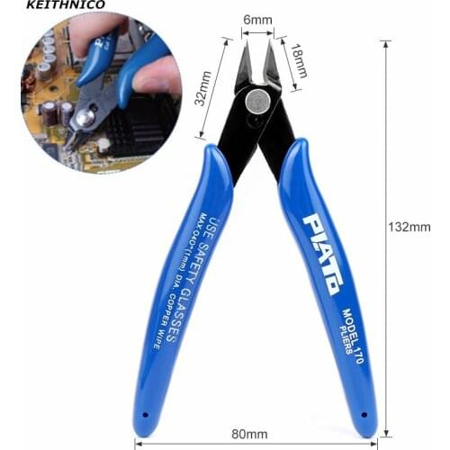 3Pcs Nipper Hand Tools Practical Electrical Wire Cable Cutters Cutting Side Snips Flush Pliers Mini Pliers Hand Tools