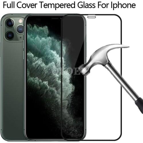 9D Full Cover Tempered Glass Protective Film For Iphone 11 Pro Max 12pro X XR XS Max 12 Mini 5G Iphone12 Smartphones Accessories