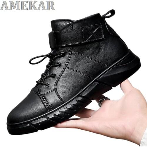 AMEKAR Men's Classic Boots