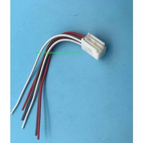 Free shipping 50 pcs 6 pin 7283-5862 auto electric plug housing unsealed female connector with wire or without