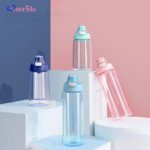 Hot Fall Resistant Water Bottle Portable Leakproof Drinking Bottle Kettle Tritan Plastic Eco-Friendly Drinkware Bottle BPA Free