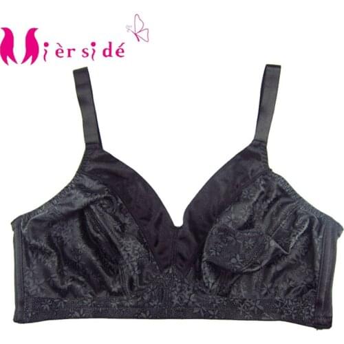 Mierside 12172X Womens Bra Black/ white 2colors Unlined Bra Comfortable Free Lady Bra The Size 34-42 B/C/D