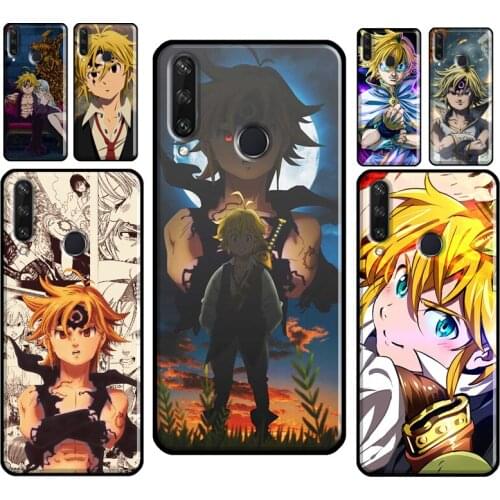 Seven Deadly Sins Meliodas For Huawei Y3 Y5 Y6 Y7 2017 2018 Y9 Prime 2019 Y7A Y6P Y5P 2020 Nova 5T 2i 3i Phone Case