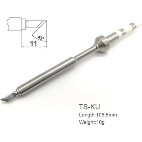 TS100 Mini Soldering Iron Digital Soldering Iron Tip Replacement Bit Head B2 BC2 C4 D24 K I Ku ILS C1 Lead Free