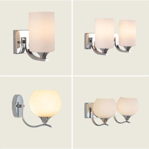 New bedroom bedside wall lamp led creative modern minimalist living room wall lamp American corridor aisle staircase lamp