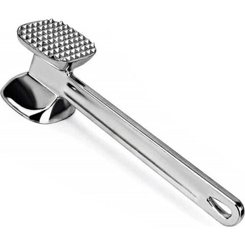 Aluminum Alloy Single-sided Barbed Meat Tenderizer Beef Mallet Chicken Aluminum Alloy Stirrer Steak Pork Chop Kitchen Tool