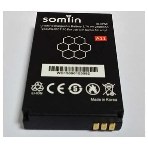 Original Somin A11 phone battery 2800mah for Somin A11 Waterproof Phone-free shipping