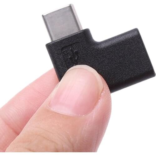 90 Degree Right Angle USB 3.1 Type C Male To Female USB-C Converter Adapter