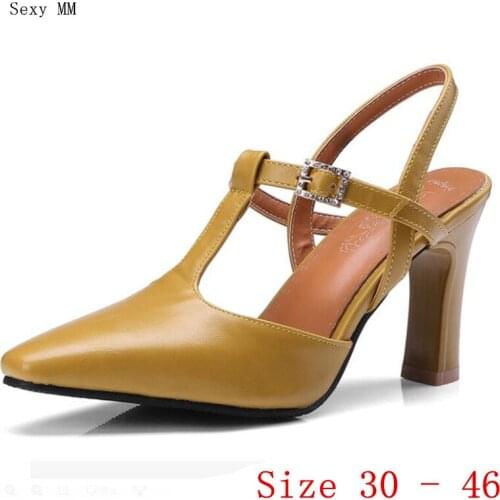 Sexy High Heels Women Pumps High Heel Shoes Woman Party Wedding Shoes Kitten Heels Small Plus Size 32 33 - 40 41 42 43 44 45 46