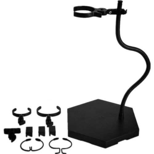 Adjustable Action Figure Stand Support Bracket Base Hose Model Display Base for 1:12/9/6 Scale Figure Accessories
