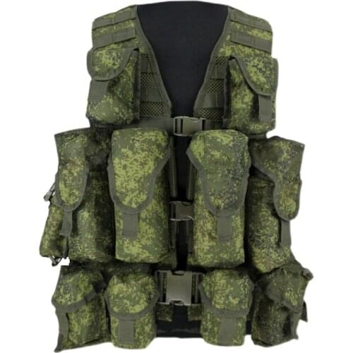 SMTP Russian 6SH117 combat gear with Molle and Russian little green man tactical vest