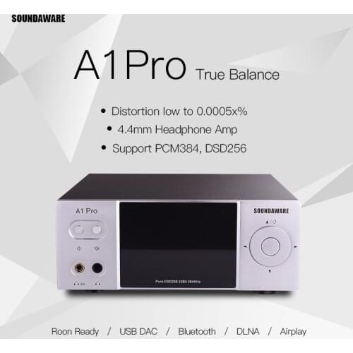 SOUNDAWARE A1PRO-More Than True Balance Integrated Streaming Music Player with Roon Ready, DLNA, Airplay Support