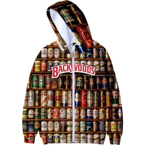 Funny Foods Backwoods Honey Berry 3d Printed Hoodies Women Men Casual Hoodie Sweatshirt Plus Size Long Sleeve Jacket Coat