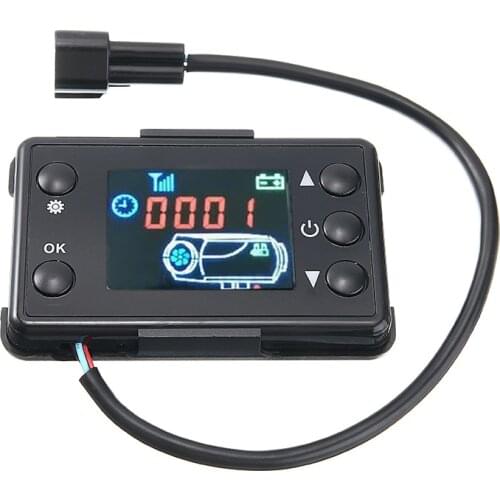 Universal 12V LCD Car Air Diesel Heater Switch Parking Controller 4-Button Remote Control Kit Accessories