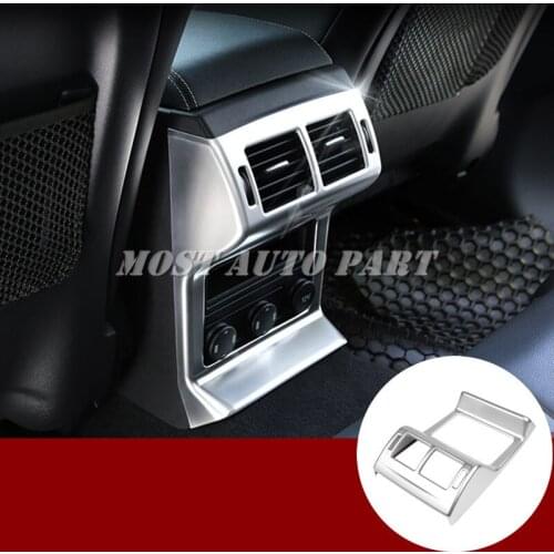 Inner Console Rear Air Vent Outlet Cover Trim For Jaguar F-Pace X761 2016-2019 Car Decoration Car Accesories Interior
