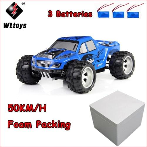 Wltoys A979 50KM/H RC Car 1/18 2.4GHz 4WD Monster Rc Racing Car Remote Control Cars Radio-controlled Cars Machine