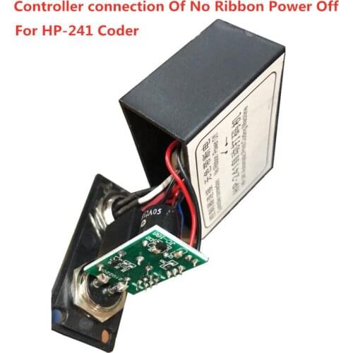 Spare parts Of HP-241 Coder Controller Connection Of No Ribbon Power Off For Ribbon Stamping Machine Date Printer Accessories