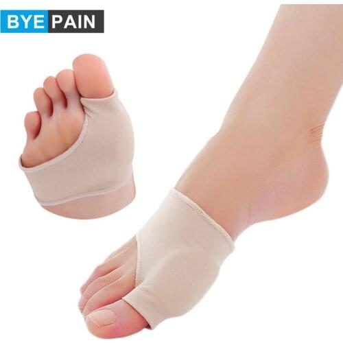 1Pair Orthopedic Bunion Corrector Bunion Relief Sleeve with Gel Bunion Pad Cushion Splint Hallux Valgus Corrector for Men Women