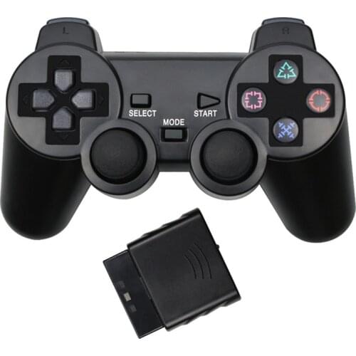 1PC Wireless Gamepad For PS2 Wireless Controller 2.4GHz Vibration Gamepad For PS2 Joystick Console