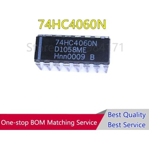 10Pcs 74HC4060N 74HC4060 New