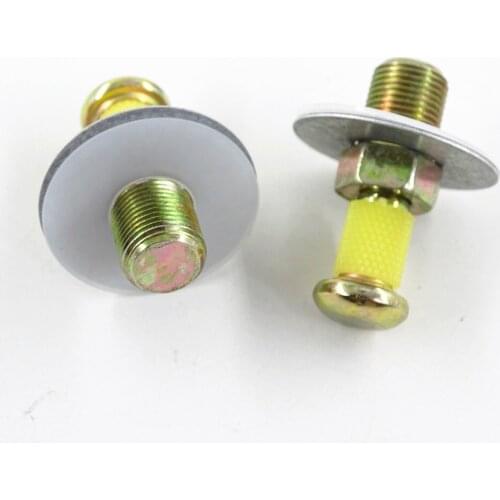 2 Pcs 357837034 Car Door Touch Latch Striker Pin Screw Gaskets Bolts for Golf MK2 Passat B3 B4 Jetta Polo Scirocco Seat Toledo